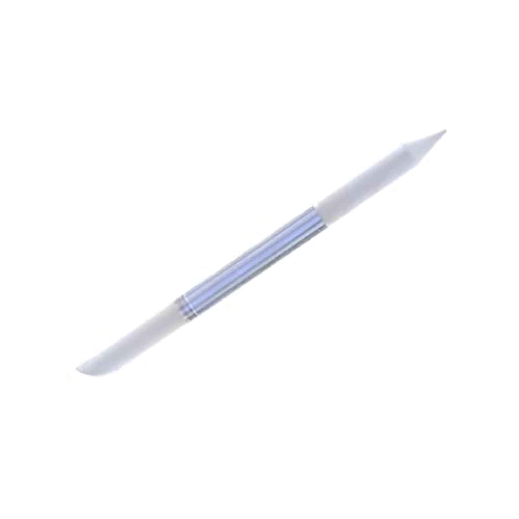 3xDual Ended Glass Cuticle Pusher Manicure Stick Tool